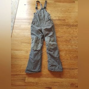 Lands End Kids Squall Waterproof Iron Knee Snow Bibs